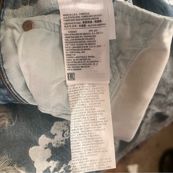 Denim Tears x Levi's Cotton Wreath Jean - Picture 5 of 11